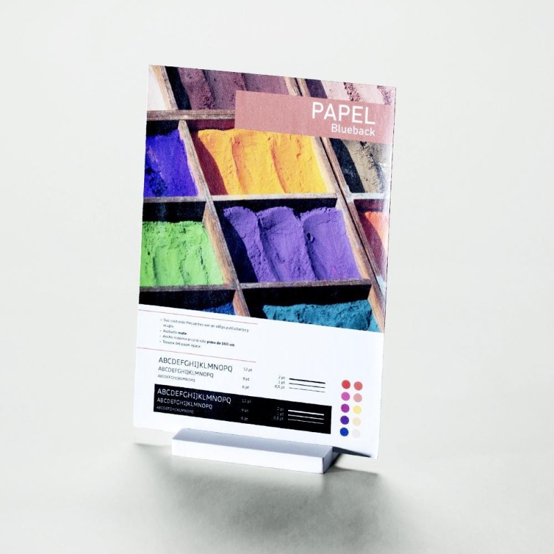 Impresión en papel blueback | Desde 14,8€ m2