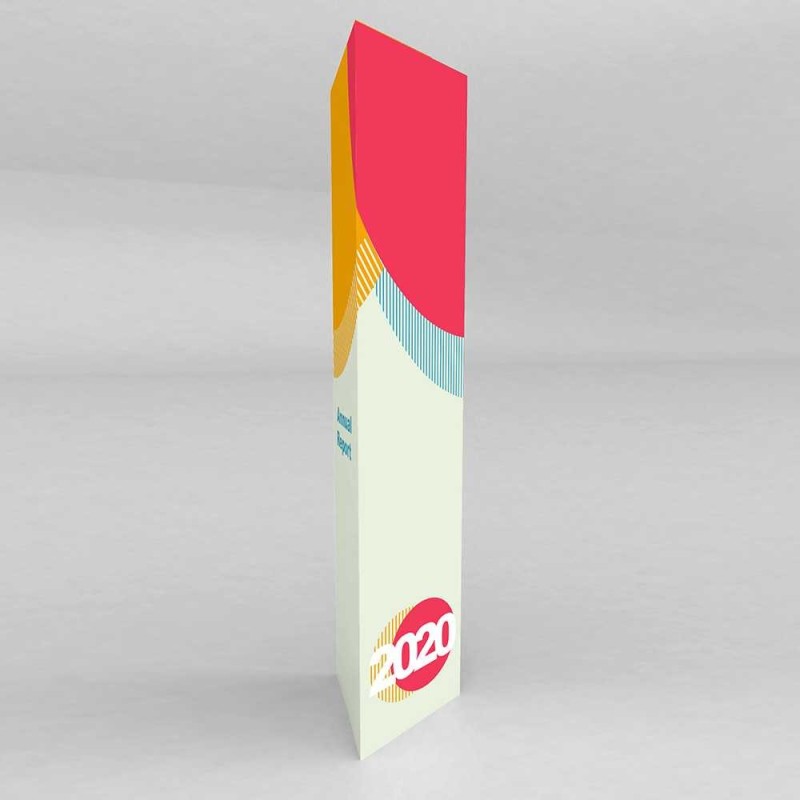 Tótem publicitario 3 caras | Hispaprint