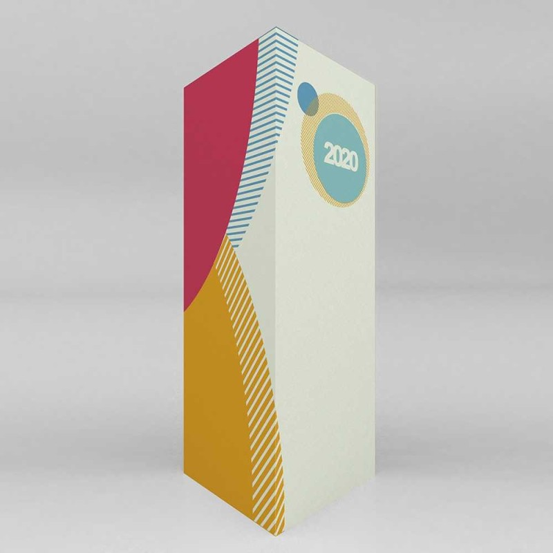 Expositor publicitario totem 3 caras small | Hispaprint