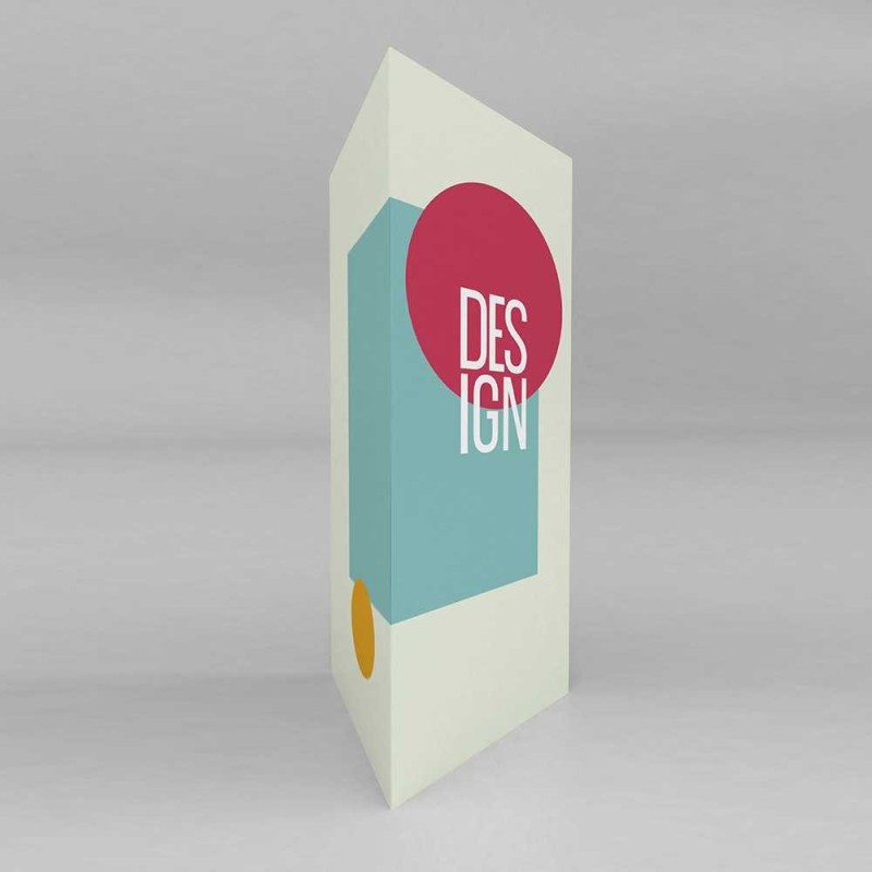 Tótem publicitario 3 caras XL | Hispaprint