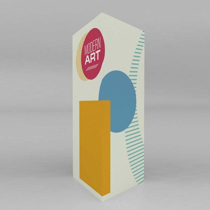 Tótem publicitario 4 caras xl | Hispaprint