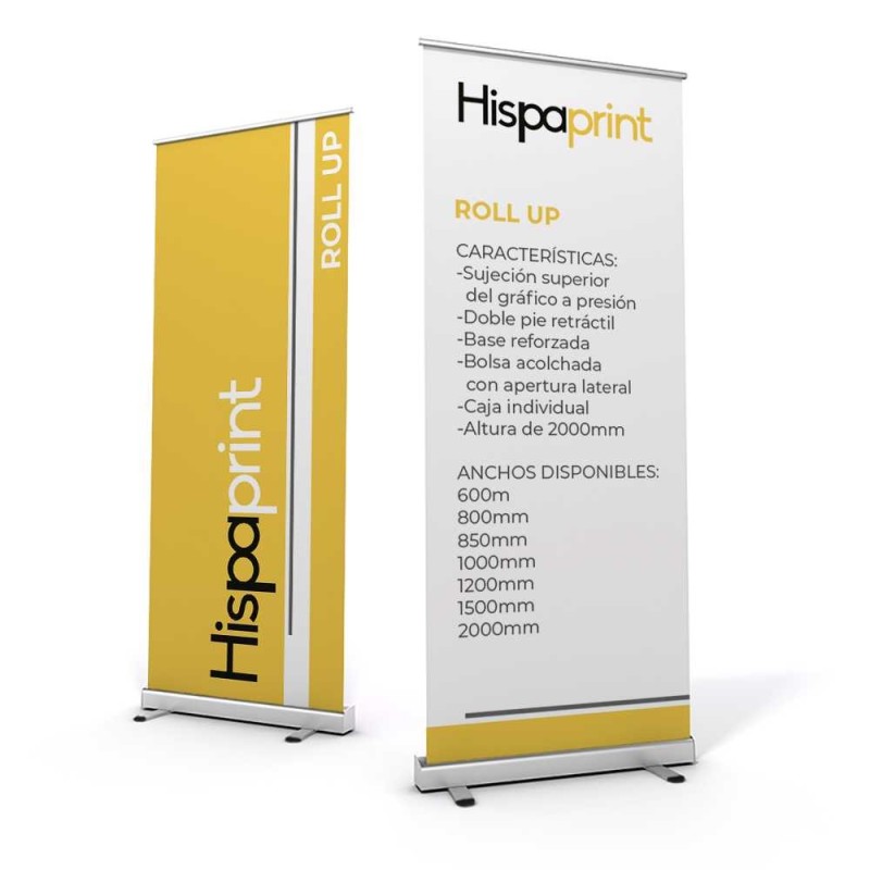 Expositor publicitario Roll-Up Luxury