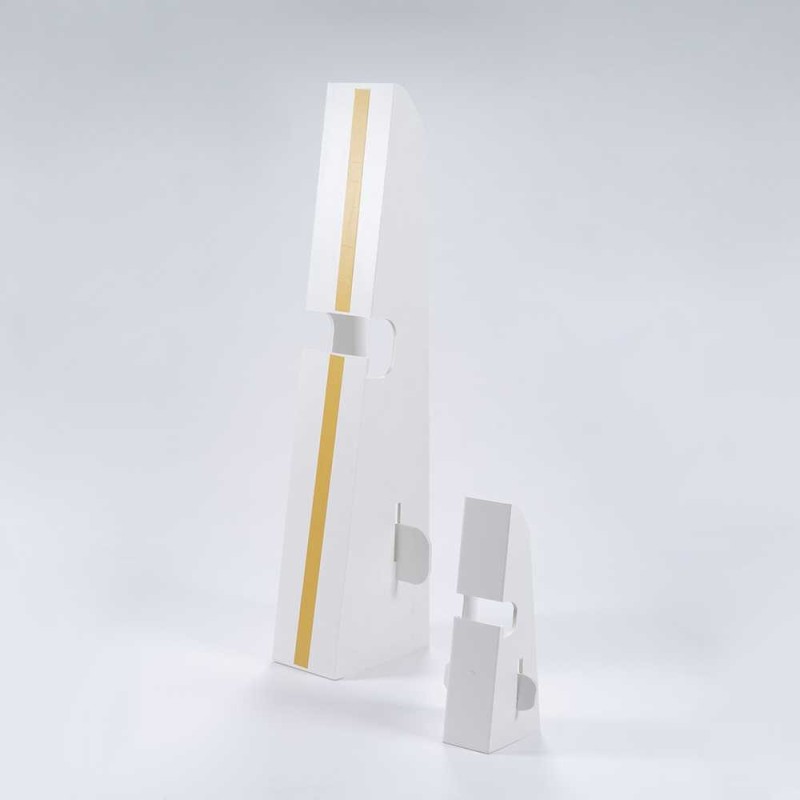 Peanas publicitarias en foam o cartón pluma | Hispaprint