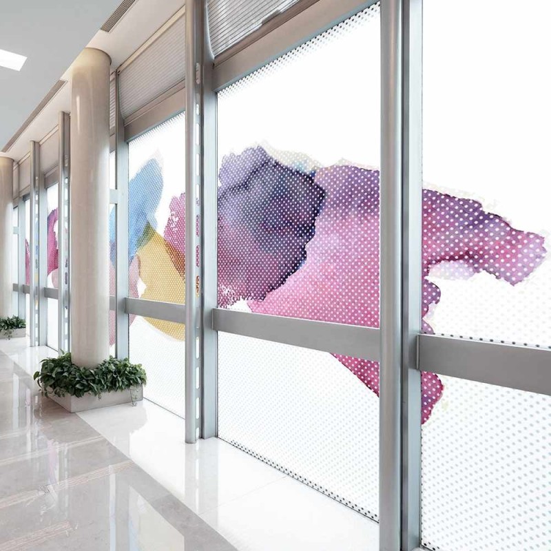 Impresión vinilo microperforado | Hispaprint