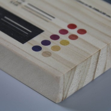 Impresión digital en madera de pino | Hispaprint