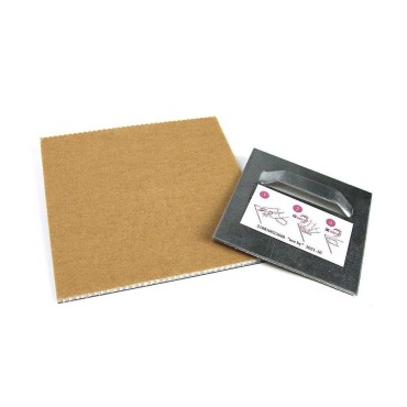 Colgador metálico adhesivo para Dibond, PVC o Metacrilato