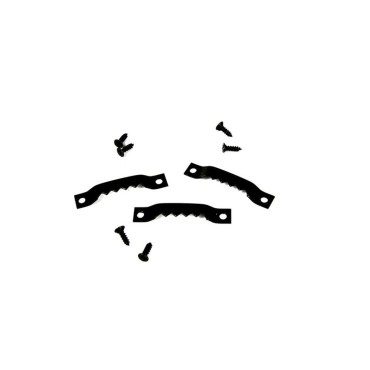 Colgador metálico para atornillar en madera