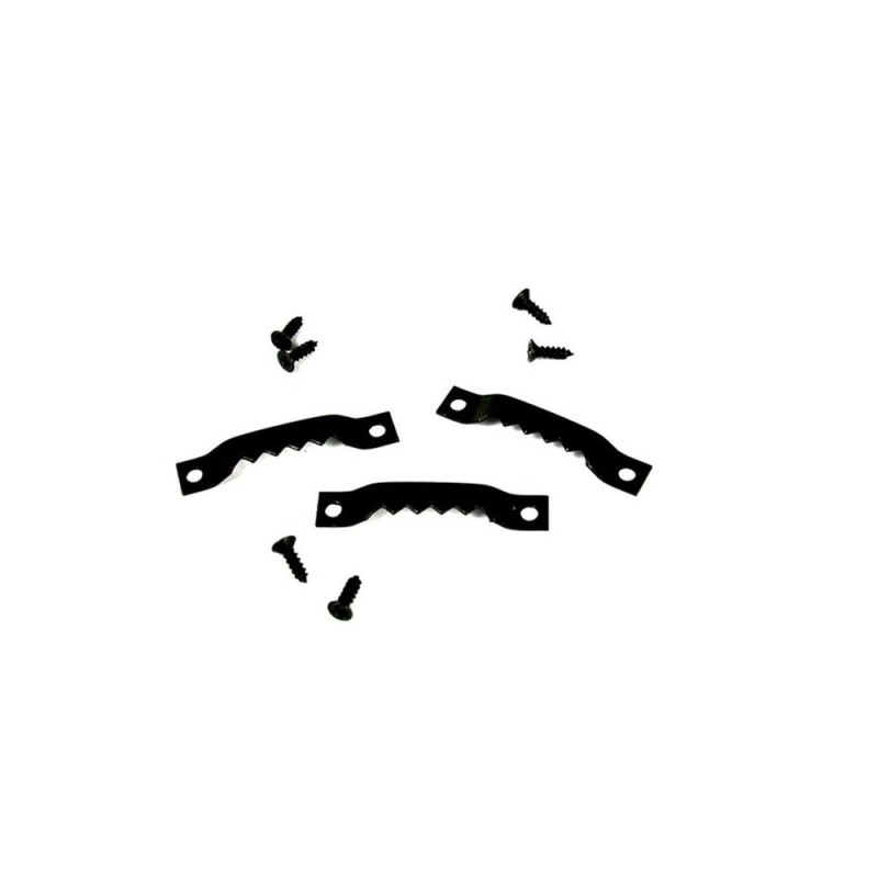 Colgador metálico para atornillar en madera