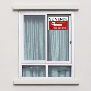 Carteles inmobiliaria vinilo adhesivo