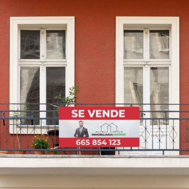 Carteles inmobiliaria Lona PVC