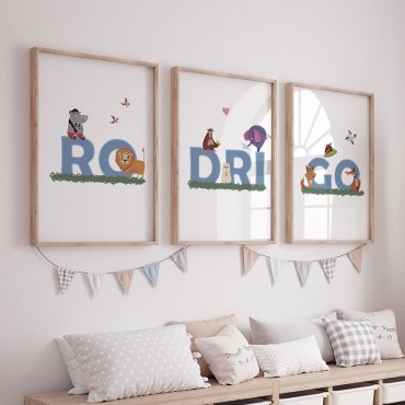 Láminas personalizadas impresas en papel PREMIUM