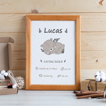 Láminas personalizadas impresas en papel PREMIUM