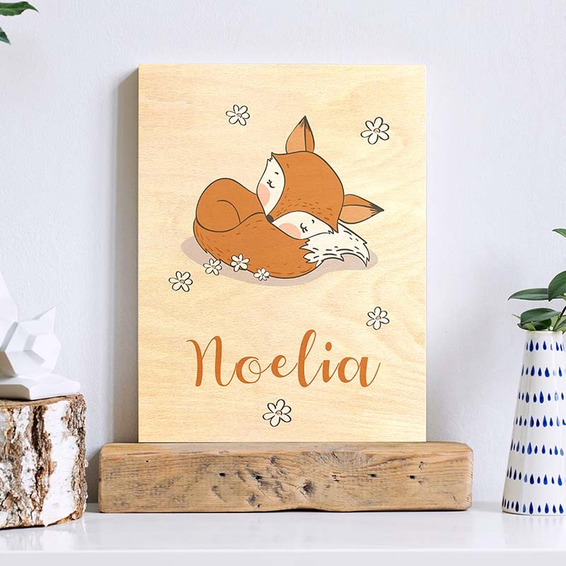 Impresión en madera de abedul | Serigrafía en madera