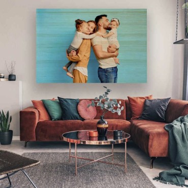 Impresión de fotos en Madera de Pino