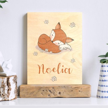 Impresión en madera de abedul | Serigrafía en madera