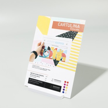 Impresión en cartulina estucada